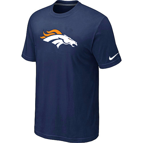 Nike Denver Broncos Sideline Legend Authentic Logo Dri-FIT NFL T-Shirt - Navy Blue